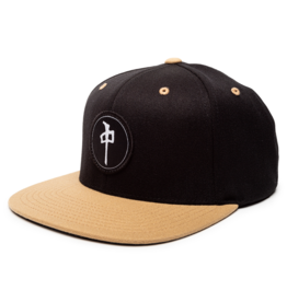Red Dragon 'Chung Patch' Snapback Cap - Black/Khaki