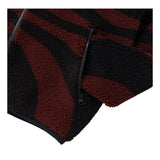Spitfire 'Classic 87 Swirl' Fleece Jacket - Black/Dark Red