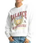 RVCA 'Cambridge' Sweatshirt - White