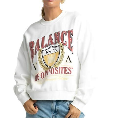 RVCA 'Cambridge' Sweatshirt - White