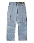 Primitive 'Slater Cargo' Baggy Jeans - Washed Blue