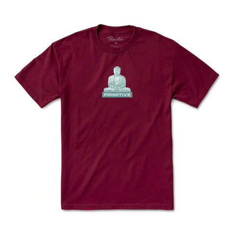 Primitive 'Zen' Tee - Burgundy