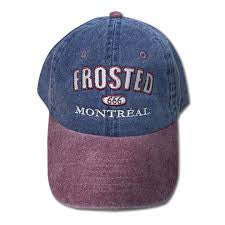 Frosted '666' Cap - Blue/Burgundy