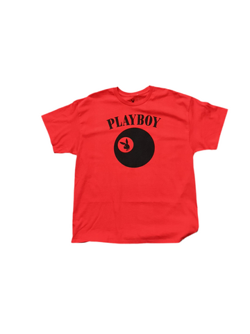 Color Bars X Playboy 'Billards Puff Print' Tee - Red