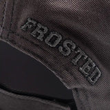 Frosted Skateboards 'Embroidery' Strapback Cap - Grey/Black