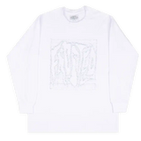 Frosted Skateboards 'Dusty Waffle' L/S Thermal - Off White