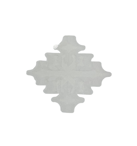 Disorder Skateboards 'Cut Out' Sticker - White