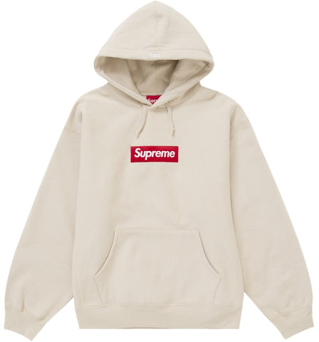Supreme 'Box Logo' Hoodie - Stone
