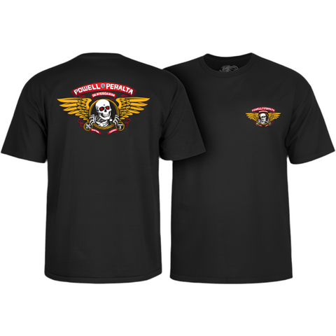 Powell Peralta 'Winged Ripped' Tee - Black