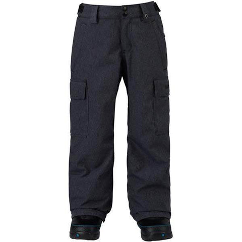 Burton 'Exile Cargo PT' Snow Pants Boys - Denim