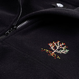 Magenta 'Spot Hunter' Fleece Vest - Black