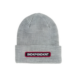 Independent 'B/C Groundwork' Beanie - Grey