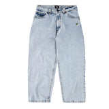 Magenta 'OG' Baggy Jeans - Washed