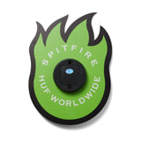 HUF x Spitfire 'Bighead' Clock - HUF Green