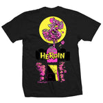 Heroin Skateboards 'Dead Dave' Tee - Black
