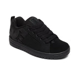 DC Shoes 'Court Graffik' Shoes - Black/Black (KIDS)