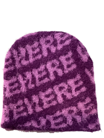 Wehere 'Mohair' Beanie - Purple