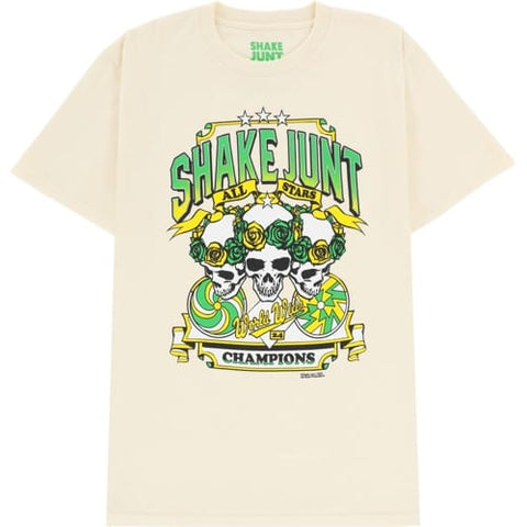 Shake Junt 'All Star Champions' tee - Cream