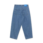 Polar Skate Co. 'Big Boy' Baggy Jeans - Mid-Blue
