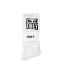 Obey 'Eyes Icon' Socks - White
