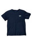 Kaws 'Holiday Japan' Pocket Tee - Navy (Asia Sizing)