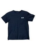 Kaws 'Holiday Japan' Pocket Tee - Navy (Asia Sizing)
