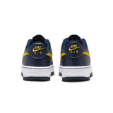 Nike 'Air Force 1' Shoes - Obsidian/Opti Yellow (GS)