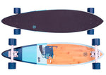 Z-Flex 'Pintail Bamboo' Longboard - Blue
