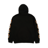 HUF x Spitfire 'Chrome Head' Zip-Up Hoodie - Black