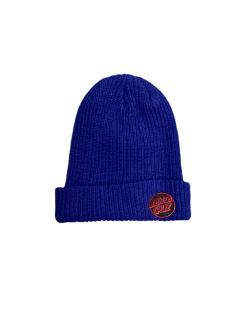 Santa Cruz 'Missing Dot' Beanie - Blue Cobalt