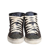Saint-Laurent Paris 'Bedford Glitter High-Top' Shoes - Multi