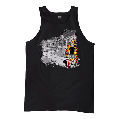 Red Dragon 'Suburbs' Tank Top - Black