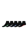 Globe 'Stealth Ankle' Socks - Black (5Pack)