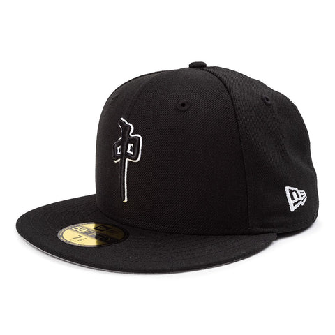 Red Dragon x New Era 'Dynasty' Fitted Cap - Black/Black