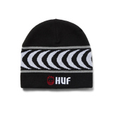 HUF x Spitfire Skull Beanie - Black