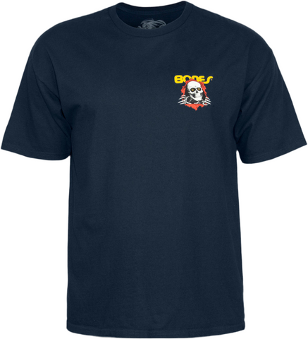 Powell Peralta 'Bones Ripper' Tee - Navy