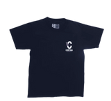 Cortina Bearing Co 'Stack Logo' Tee - Navy