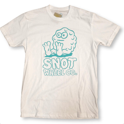 Snot Wheel Co. 'Booger Outline' Tee - White