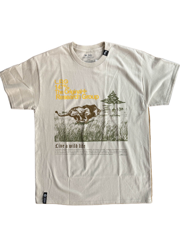 LRG 'Wild Life' Tee - Sand