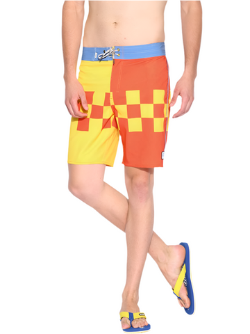 Vans 'Catacombs' Boardshorts - Yellow/Orange