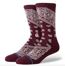 Stance 'Barrio Crew' Socks - Wine