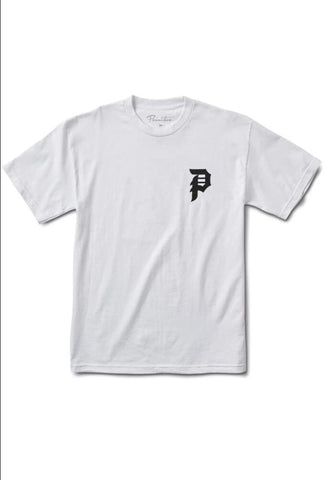 Primitive 'Dirty P Logo' Tee - White