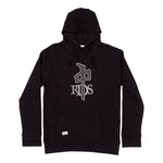 Red Dragon 'OG Logo' Hoodie - Black/Grey