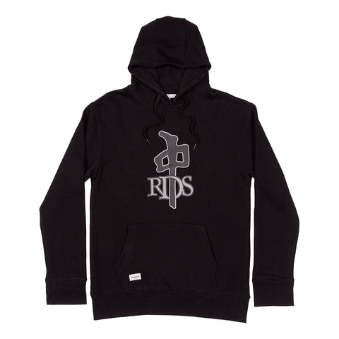 Red Dragon 'OG Logo' Hoodie - Black/Grey
