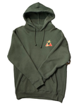 Dark Seas 'Eagle Division' Hoodie - Army Green