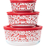 Supreme x Pyrex Bowls - Red (Set Of 3)