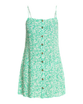 Billabong 'Morning Light' Dress - Teal/White