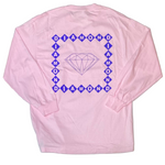 Diamond Supply Co. 'Shapes' L/S Tee - Pink