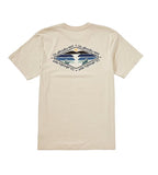 Quiksilver 'Peak Day' Tee - Cream