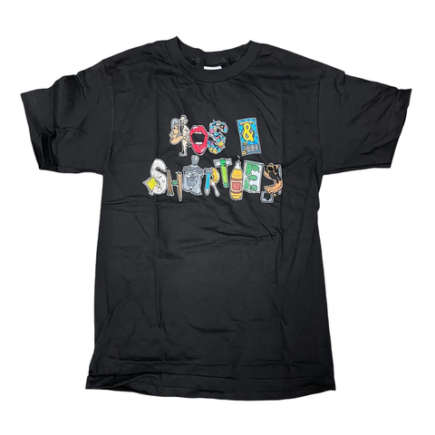 40’s & Shorties 'Trippy Life' Tee - Black